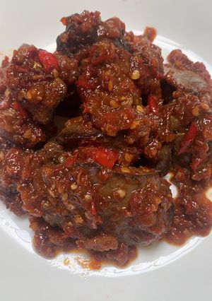 Foto resep Ati Ayam Pedas Manis
