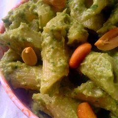 A picture of Penne Pasta With Avocado Pesto.