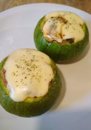 Una foto de Zapallitos con relleno de empanadas
