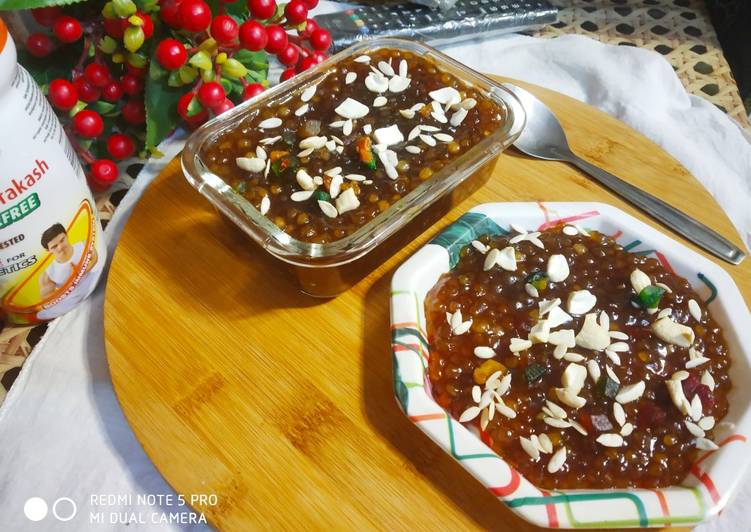 Recipe of Award-winning Sabudana Halwa