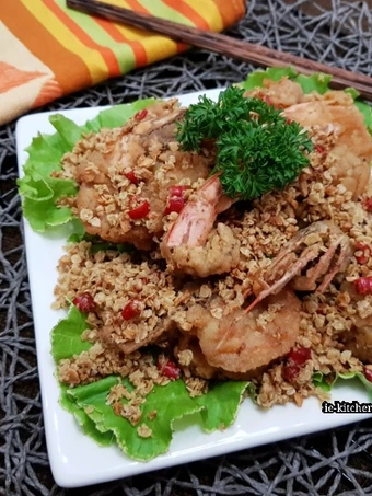 Langkah Mudah untuk Membikin Resep Udang goreng oatmeal yang Bisa Manjain Lidah Anti Ribet, Lezat