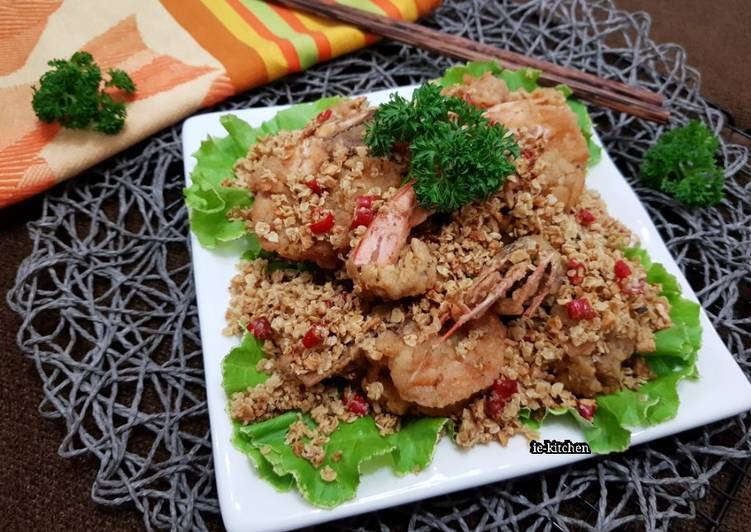 12 Resep: Udang goreng oatmeal Anti Ribet!