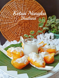 Foto resep Ketan Nangka Thai (Jackfruit Sticky Rice (metode 5.30.7)