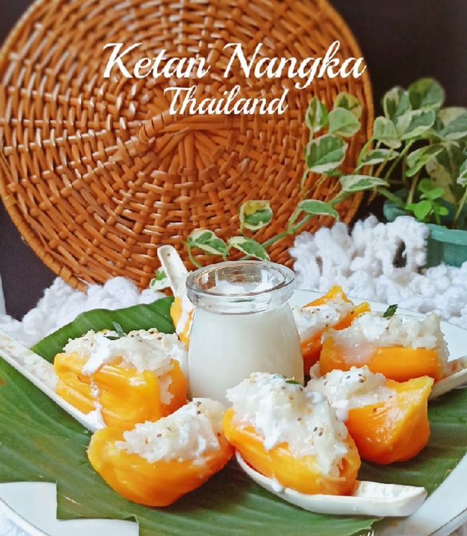 Foto resep Ketan Nangka Thai (Jackfruit Sticky Rice (metode 5.30.7)