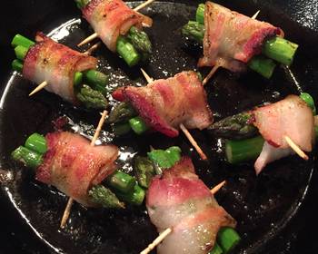 The New Way Prepare Recipe Bacon rolled asparagus Delicious Perfect