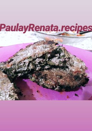 Una foto de Hamburguesas de acelga y carne picada