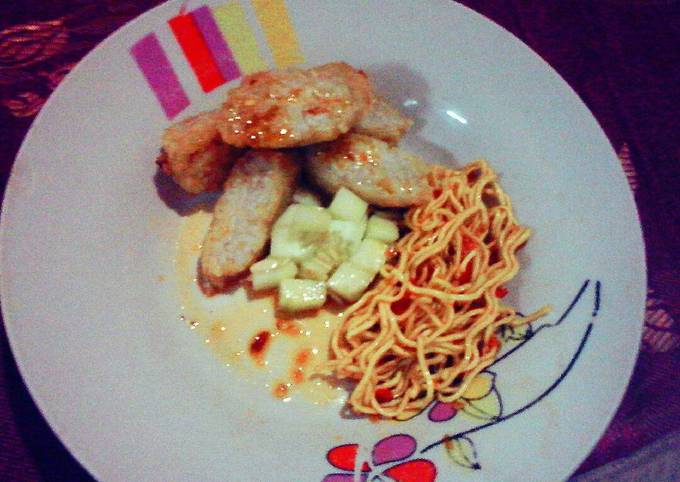 Resep Pempek Nasi 🍚Siram Kuah Cuko yang Bikin Ngiler