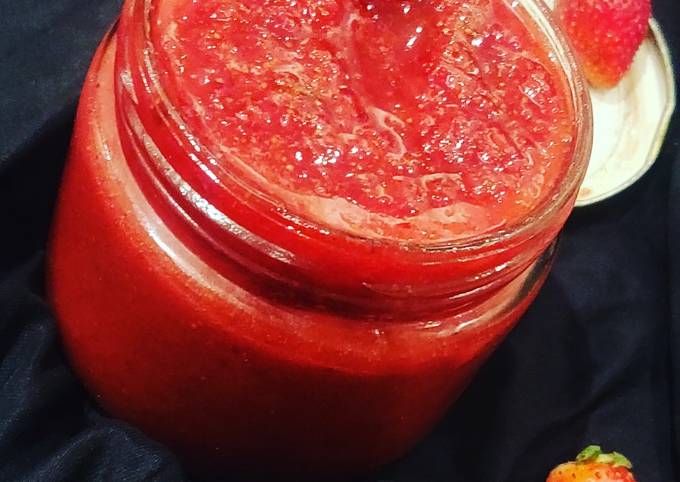 Step-by-Step Guide to Prepare Any-night-of-the-week Fresh Strawberry
compote
