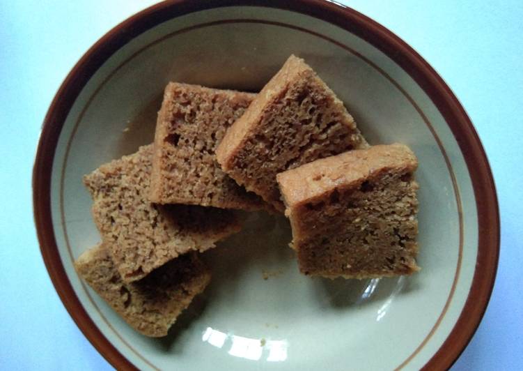 Kue Bolu Kacang Hijau Kukus Versi Warna Cokelat Menawan😏🙋