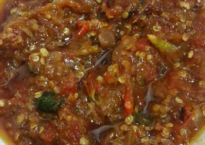  Resep Sambal jeruk purut ala mama albi oleh Astra Nadya 