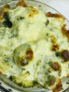 Una foto de Brócoli gratinado ligero 😝🥦