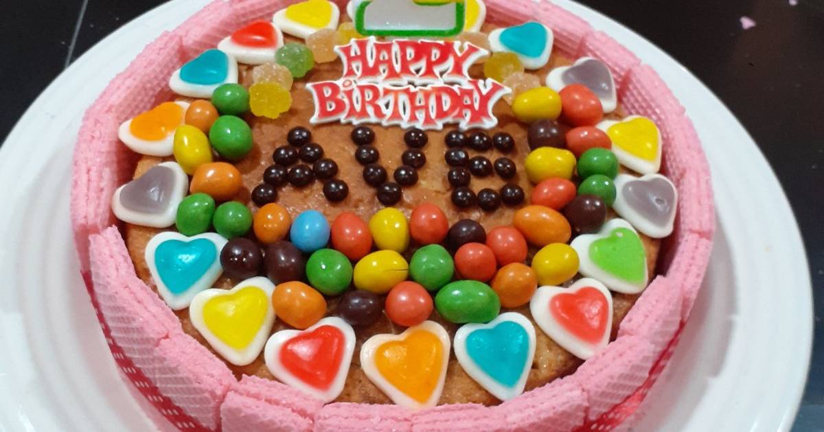 45 resep marmer cake ultah enak dan mudah Cookpad