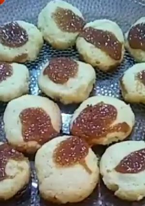Una foto de Pepas de dulce de leche