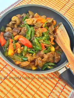 Foto resep Tumis Ati Ampela Cabe Ijo