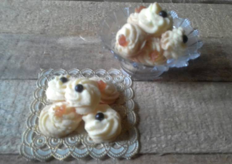 Resep Semprit susu simple yang enak