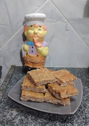 Una foto de Torta vegana con 🍌
