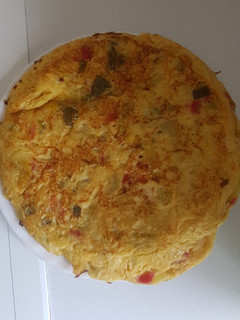 Una foto de Tortilla de patata campera en Thermomix