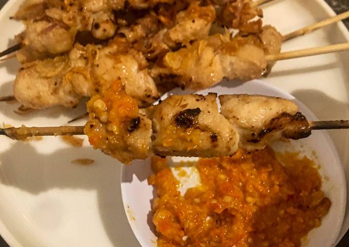 Sate Taichan + Sambal Rawit