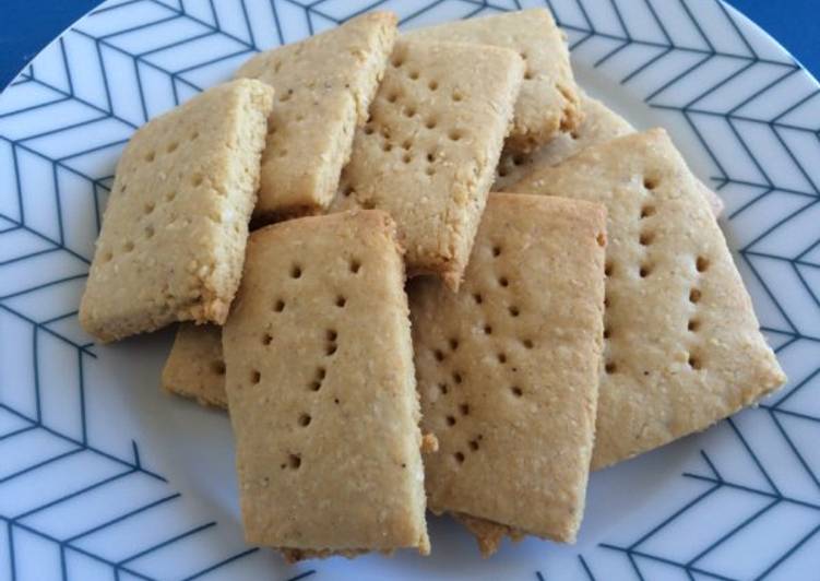 Simple Way to Prepare Quick Crunchy Coconut Biscuits