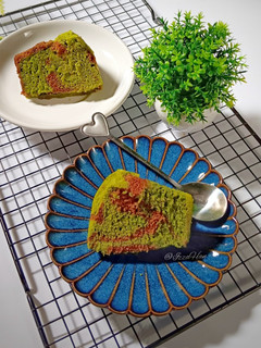 Foto resep Bolu Marmer Matcha Kukus