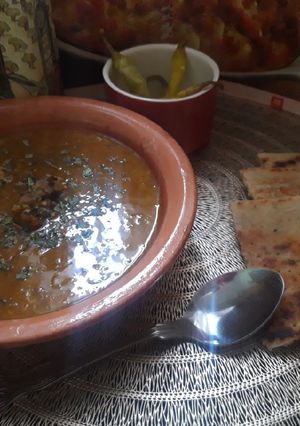صورة لوصفة وصفة العدس بنيين بزاف