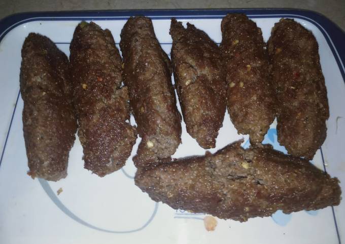Recipe of Speedy Beef Seekh Kabab
