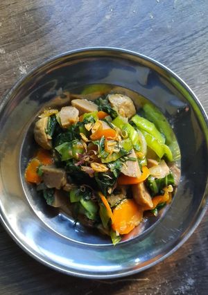Foto resep Cah pokcoi,bakso