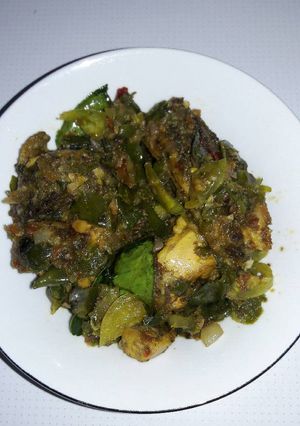Foto resep Ayam goreng cabe ijo