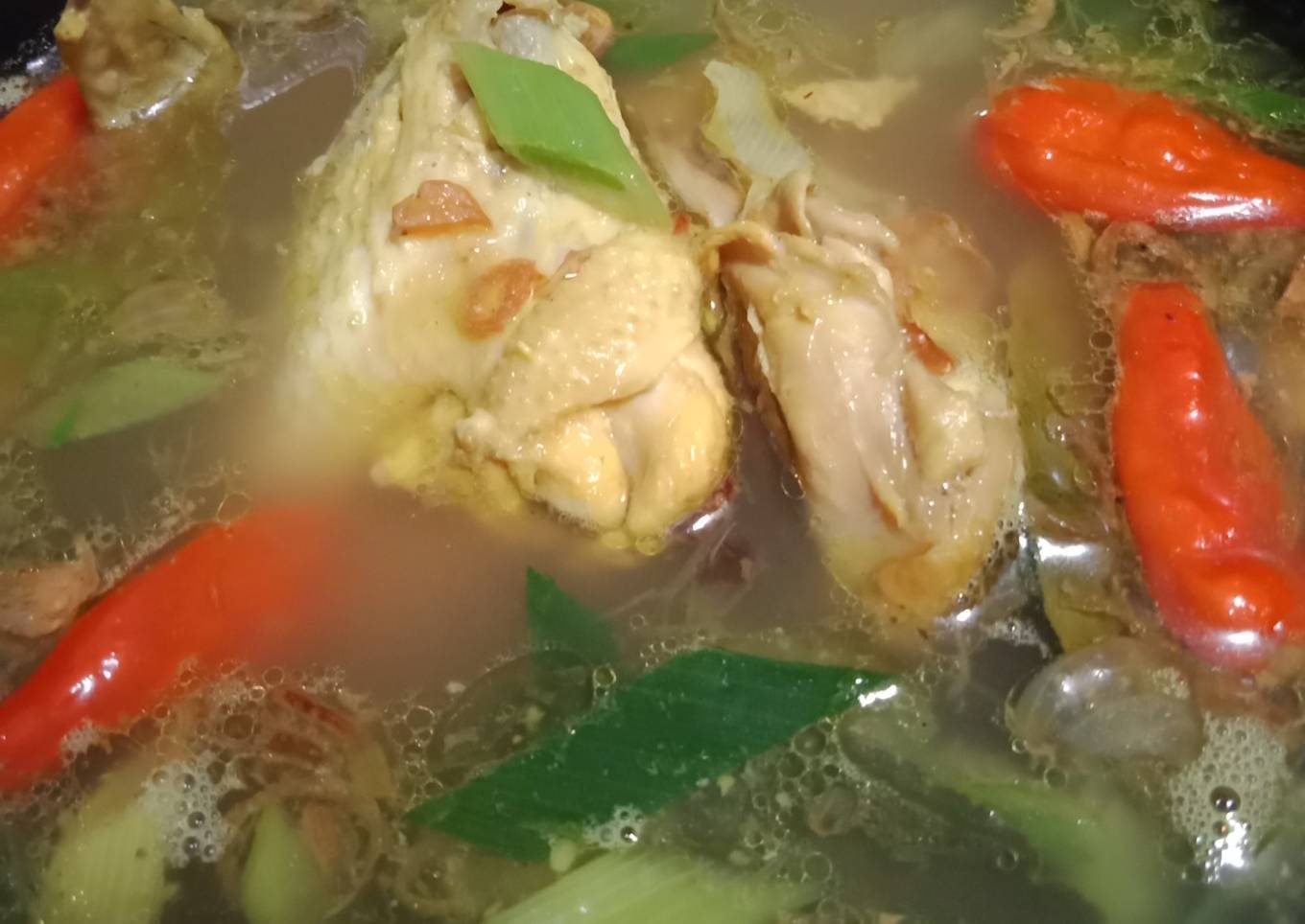 Langkah Mudah untuk Menyiapkan Soto ayam "malas" yang Enak Banget