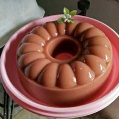 รูปของ Puding agar" roti tawar