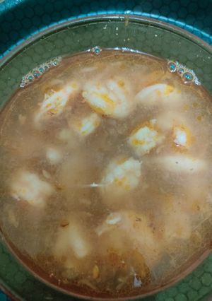 صورة لوصفة شوربة جمبري