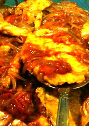 Una foto de Bistec de pollo
