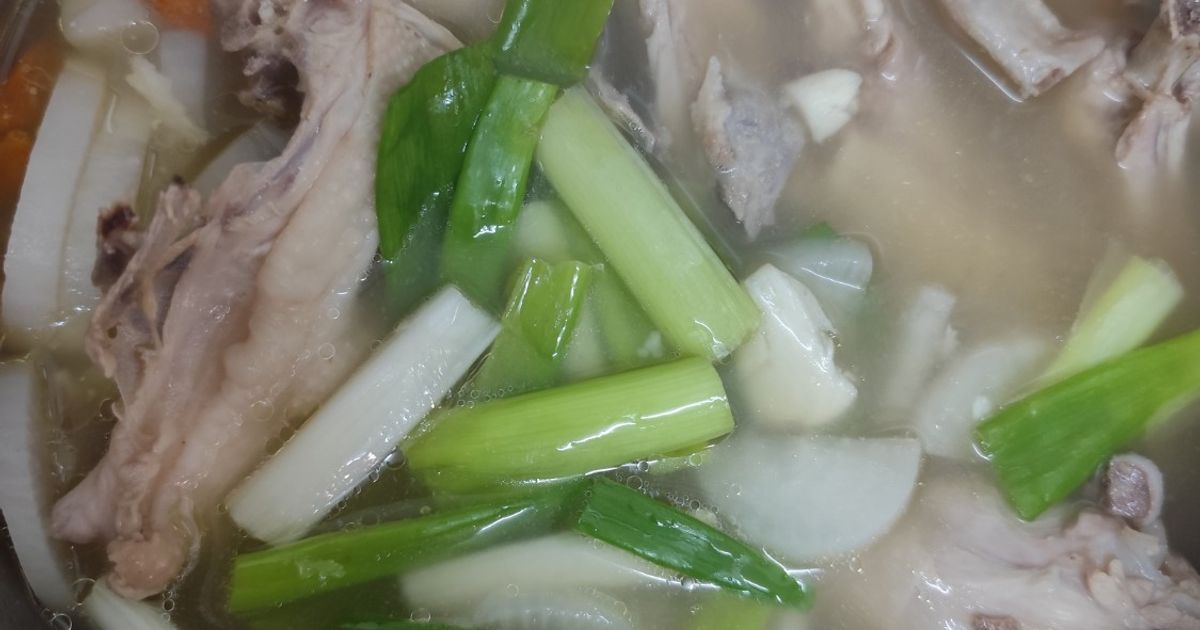 Sup Ayam Lobak Goji Berry