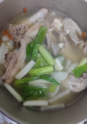 Foto resep Sup Ayam Lobak Goji Berry