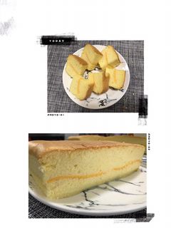 起司夾心*古早味蛋糕 的食譜成品照片
