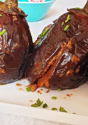 A picture of Stuffed Fry Brinjals.