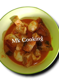 Foto resep Tongkol tahu telor bumbu bali