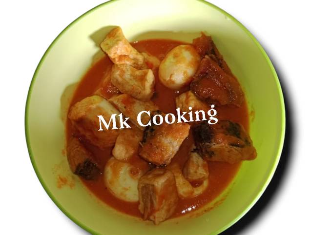  Resep Tongkol tahu telor bumbu bali oleh Mk Cooking Cookpad