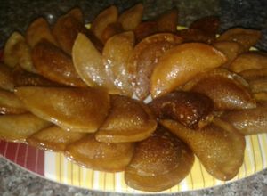 صورة لوصفة قطايف مقلية بحشوة الجوز و القرفة
