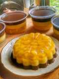Puding Nangka Vanila Coklat