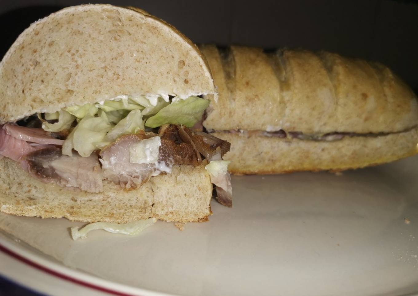 Pan rústico natural