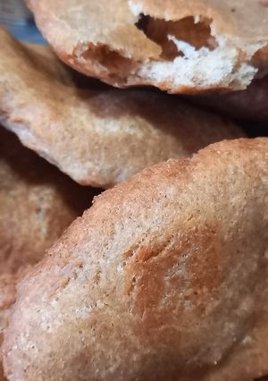 Una foto de Tortas fritas con harina integral y aceite