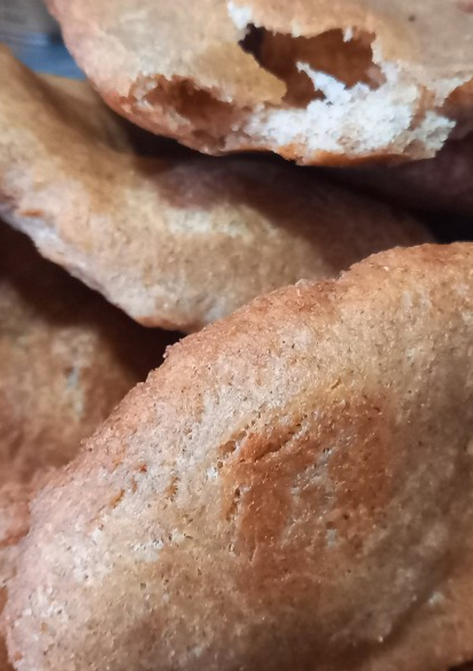 Una foto de Tortas fritas con harina integral y aceite