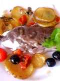 Filetto di Pesce Serra in Crosta di Patate