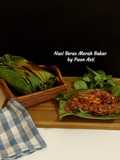 Nasi Beras Merah Bakar