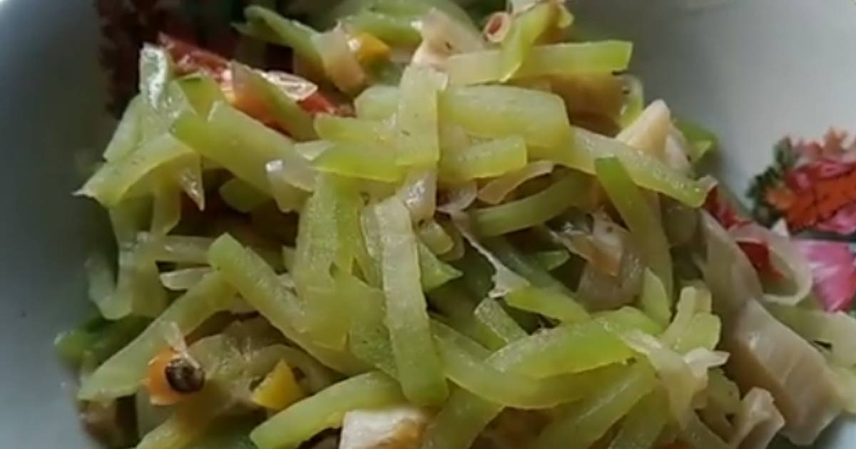 24 resep cah jamur tiram labu siam enak dan mudah Cookpad