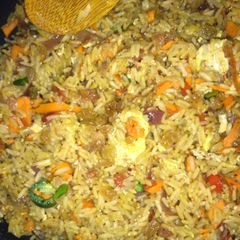A picture of Egg rice by jidda”ss cuisine.