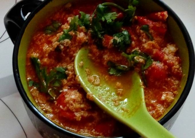 Recipe of Perfect Tomato egg drop soup