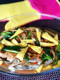Foto resep Tim Ikan Nenas/ Steam Fish
