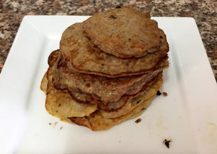 How to Prepare Speedy 2 ingredient healthy banana pancakes